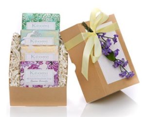 organic soap gift set