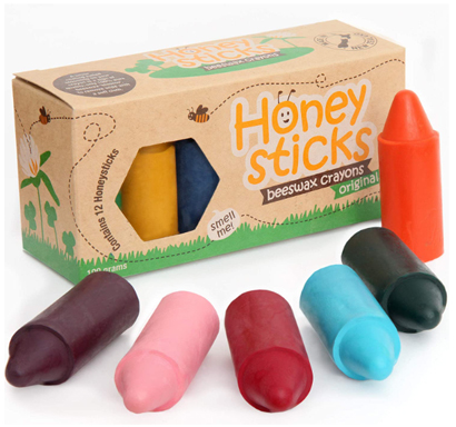 honeysticks-beeswax-crayons kid stocking stuffer