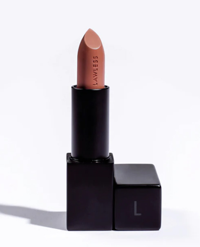 lawless beauty rose clean lipstick