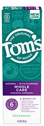 toothpaste without triclosan toms-toothpaste